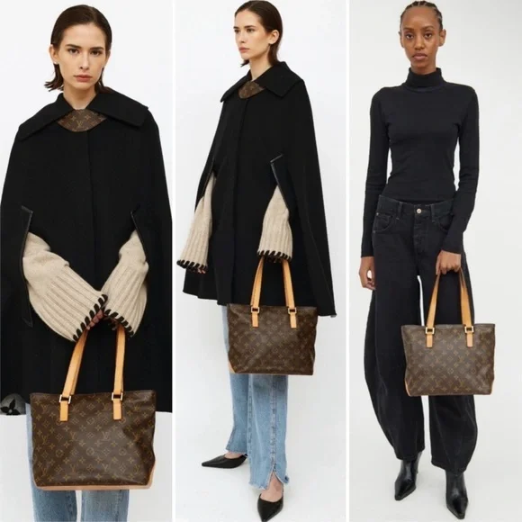 Louis Vuitton Brown Monogram Cabas Piano Tote - Picture 8 of 8